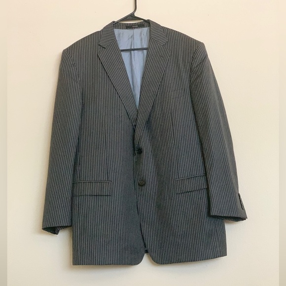 Ermenegildo Zegna Other - Ermenegildo Zegna Men Gray striped Sport Coat Size 56R